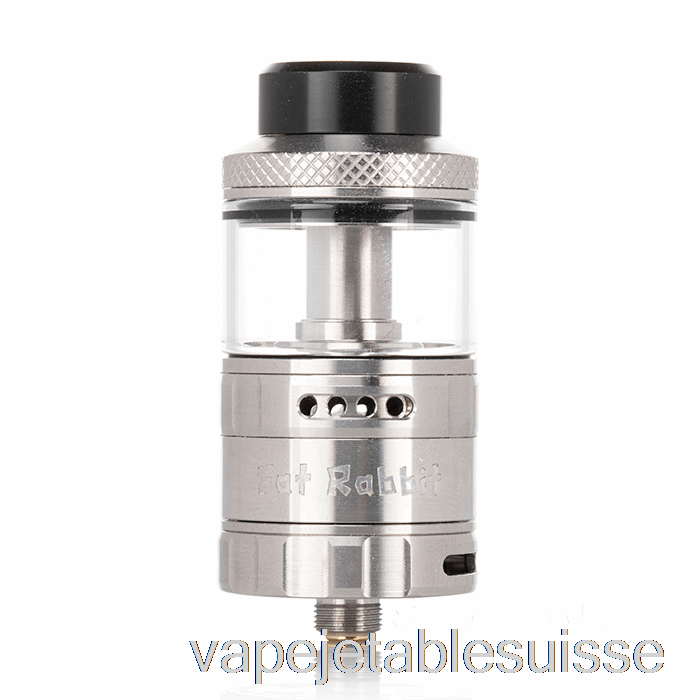 Vape Suisse Hellvape Fat Lapin Solo 25mm Rta Acier Inoxydable